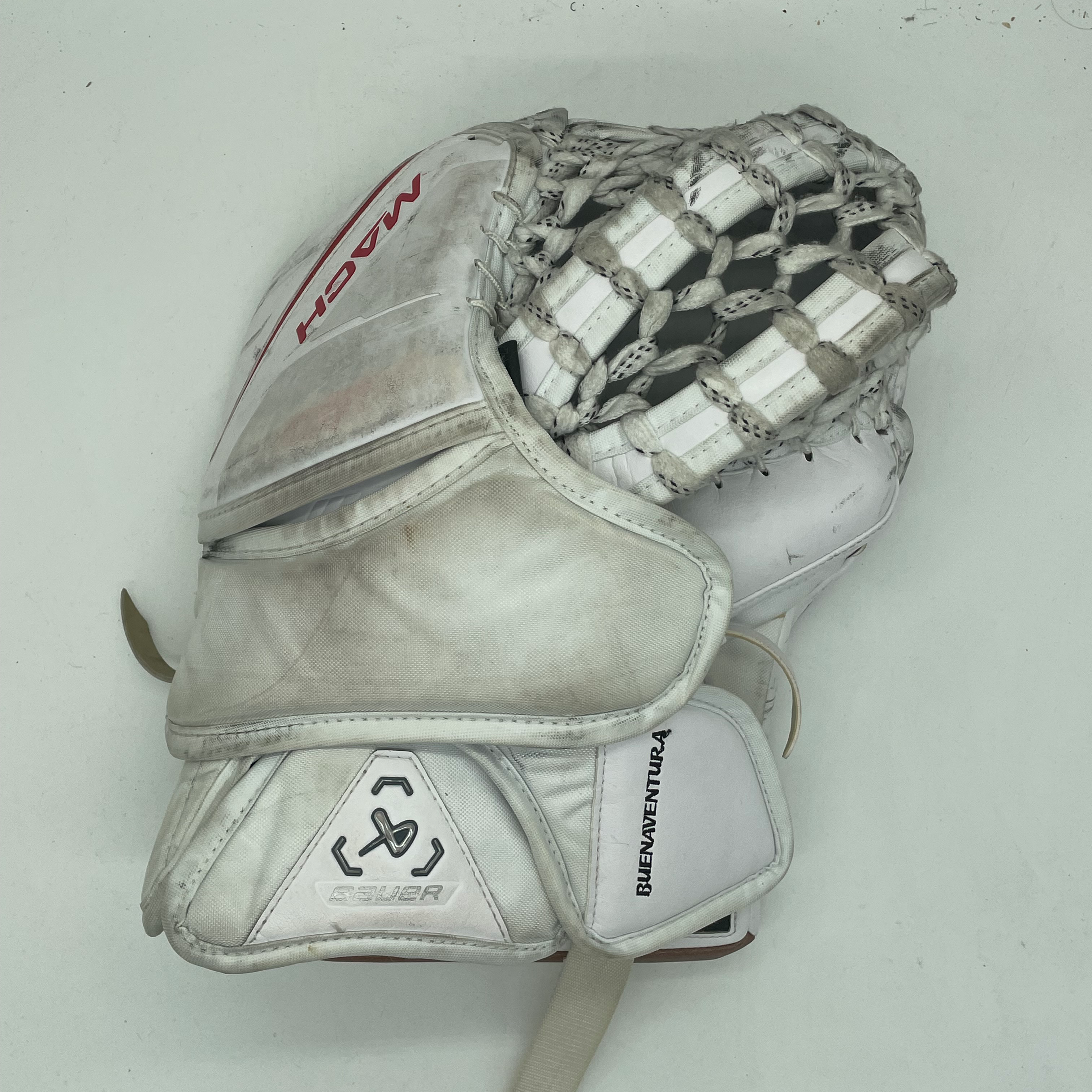 Bauer Supreme Mach - Jambières de gardien de but Pro Stock d'occasion (ensemble complet)